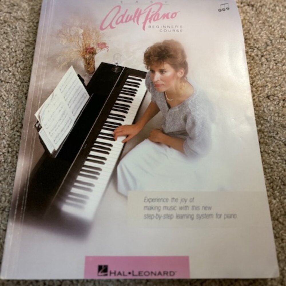 Easy Adult Piano Beginner's Course Paperback – July 1, 1990 by Hal Leonard Corp.